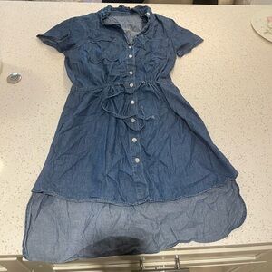 Denim T-Shirt Dress